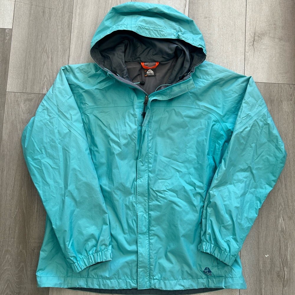 Nike ACG Baby Blue Windbreaker Size XL Y2K Vintage